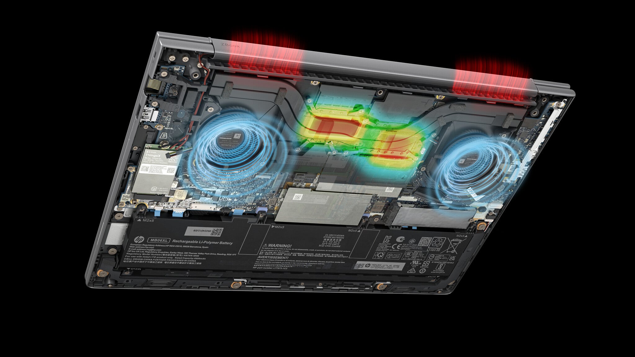 HP Zbook X G1i Data Science Intel Core Ultra 7 265H Mobile workstation 40.6 cm (16