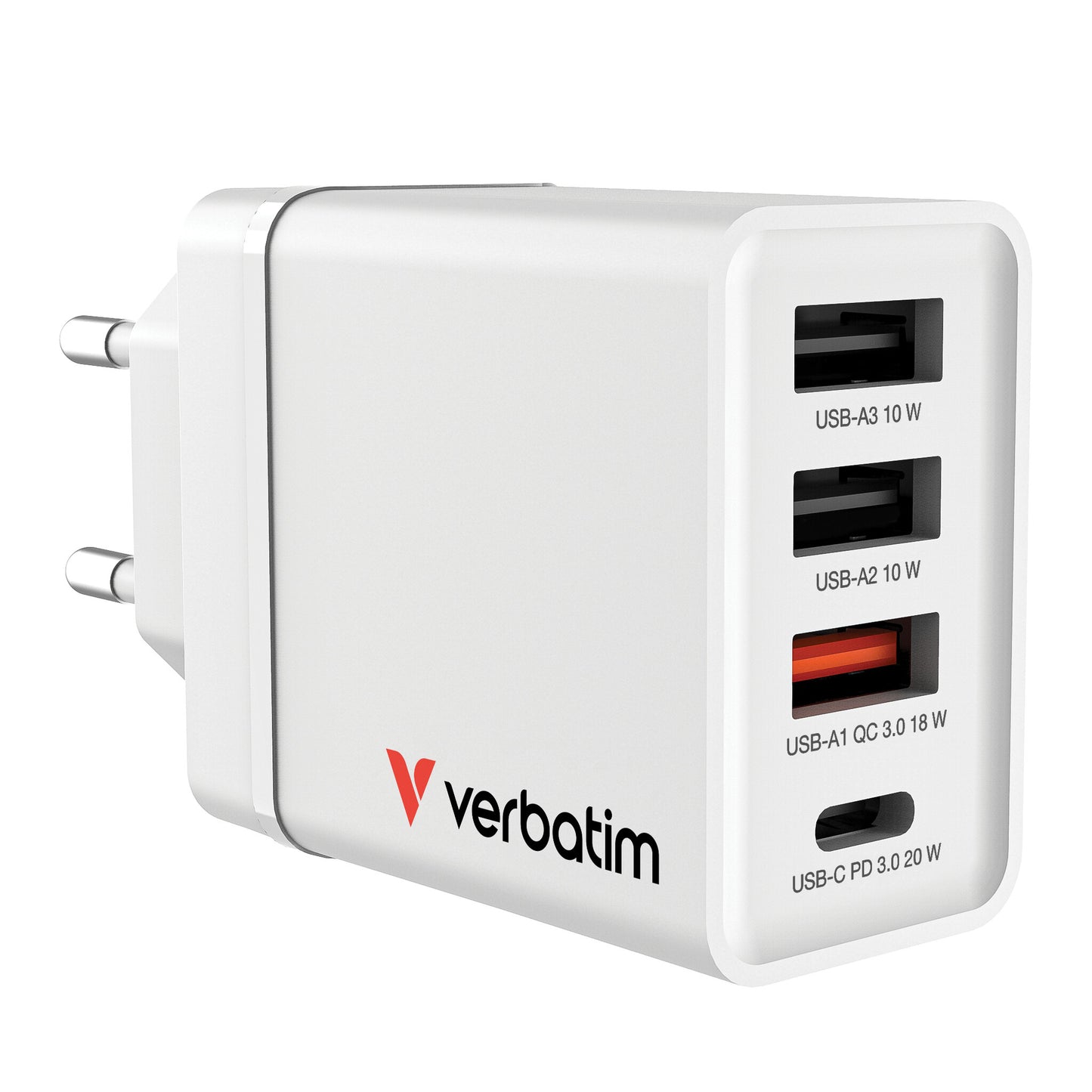 Verbatim 49701 mobile device charger Universal White AC Fast charging Indoor