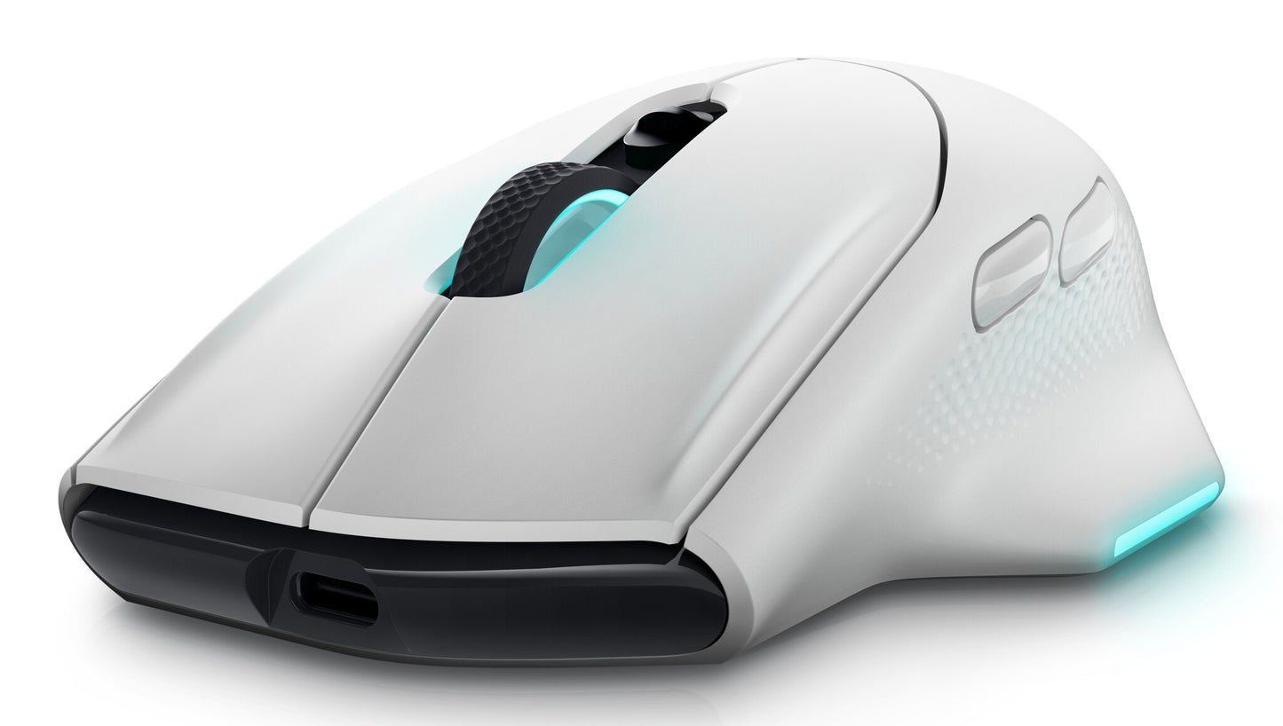 Alienware AW620M mouse Gaming Right-hand RF Wireless + USB Type-C Optical 26000 DPI