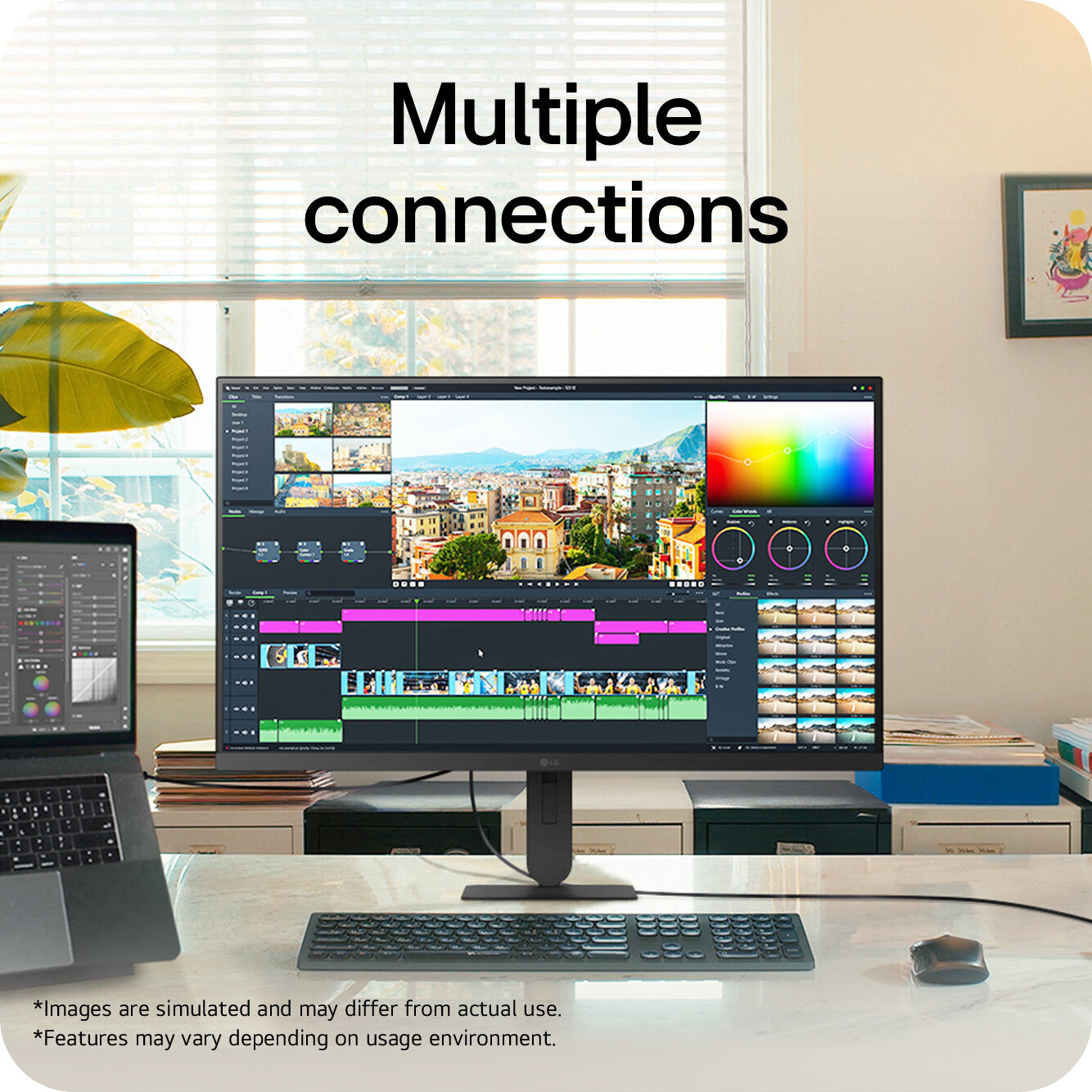 LG UltraFine™ U7 27U710B-B, 27-inch UHD 4K UHD IPS monitor