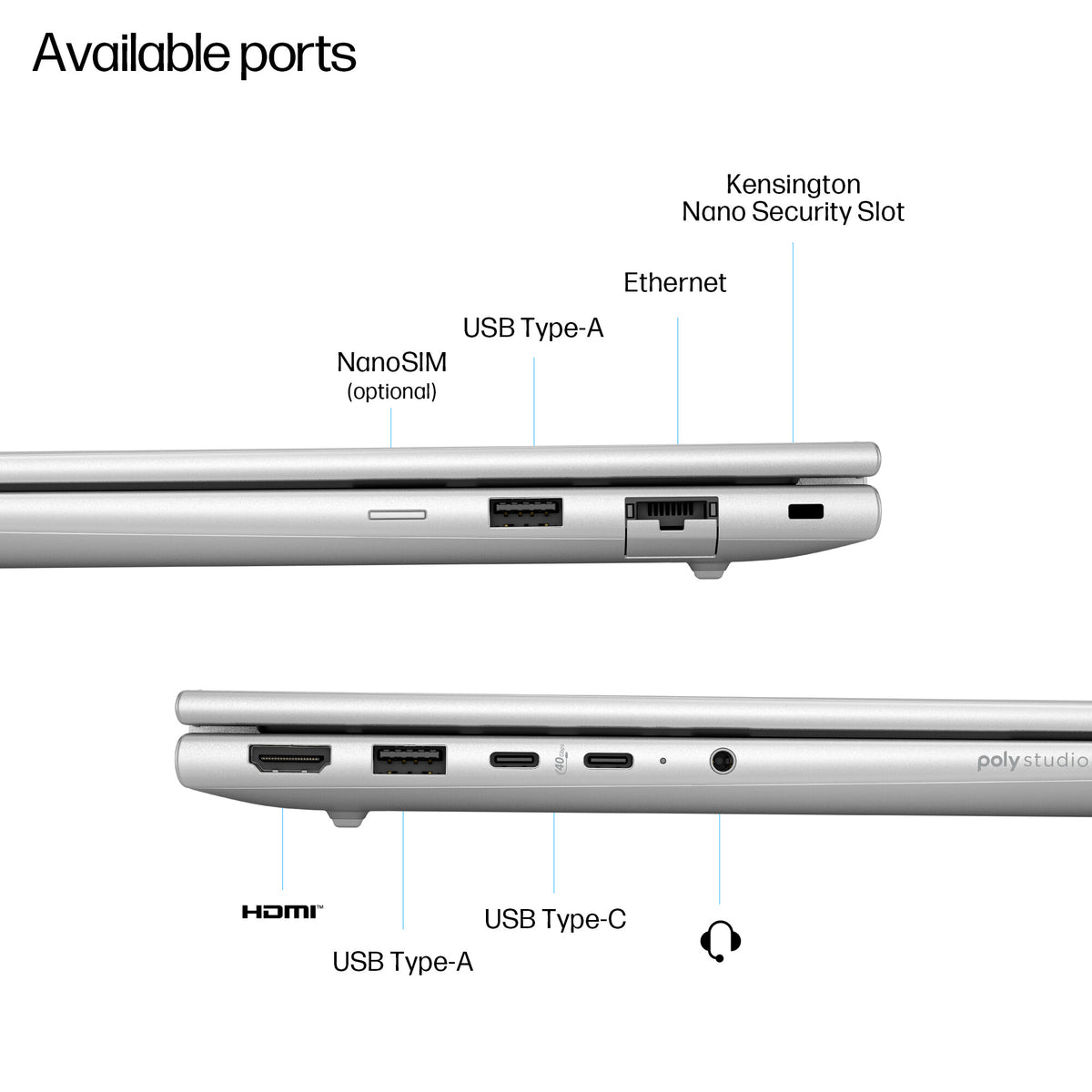HP ProBook 4 G1q Next Gen AI PC Copilot+ PC Snapdragon X1-26-100 Laptop 35.6 cm (14") WUXGA 16 GB LPDDR5x-SDRAM 512 GB SSD Wi-Fi 6E (802.11ax) Windows 11 Pro Silver