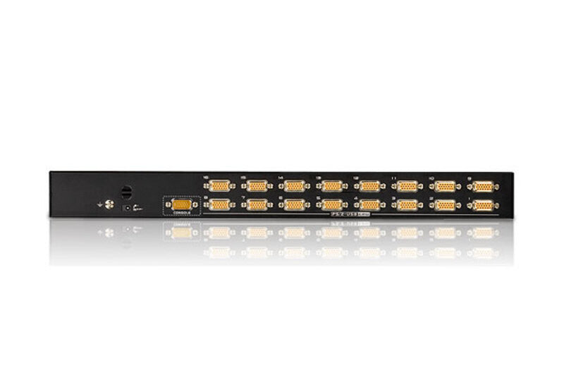 ATEN CS1316 KVM switch Rack mounting Black