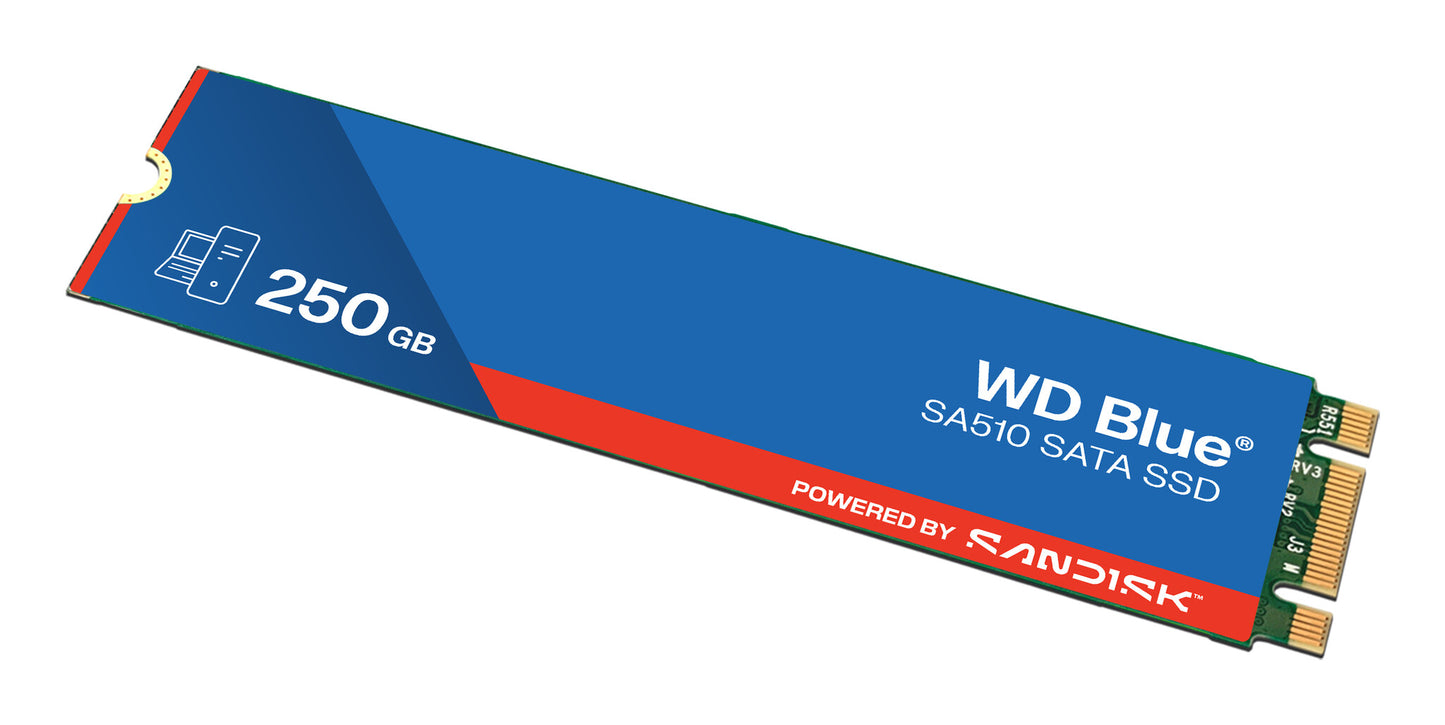 Western Digital Blue WD ™ SA510 SATA SSD M.2 2280 POWERED BY SANDISK 250 GB