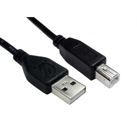 Cables Direct 99CDL2-101 USB cable USB 2.0 1 m USB A USB B Black