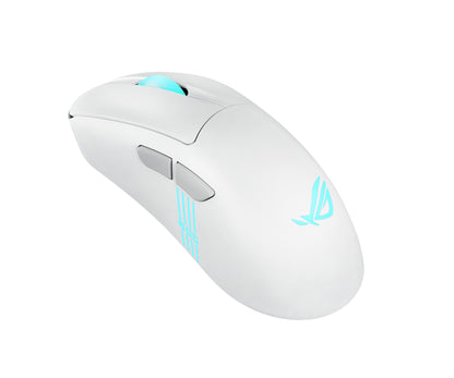 ASUS ROG Keris II Origin WHT mouse Gaming Right-hand RF Wireless + Bluetooth + USB Type-A Optical 42000 DPI