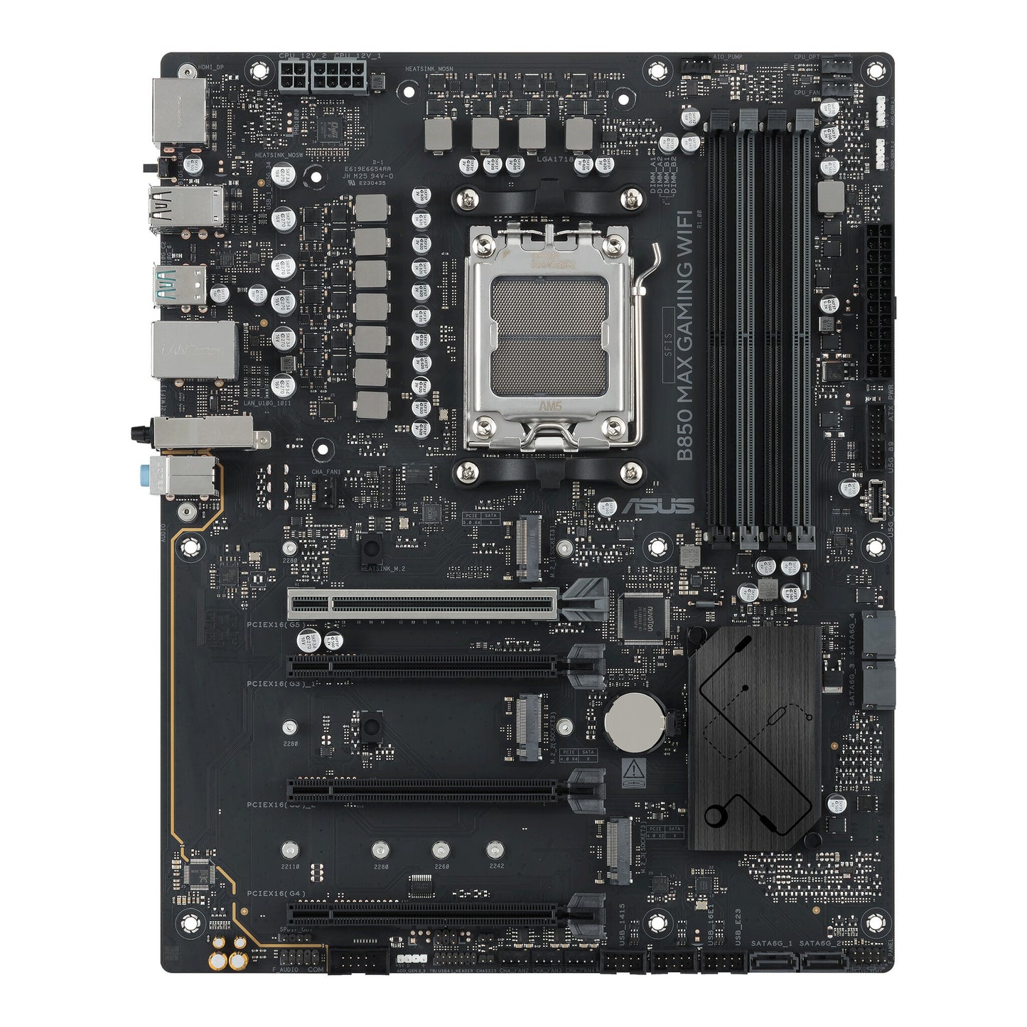 ASUS B850 MAX GAMING WIFI AMD B850 Socket AM5 ATX