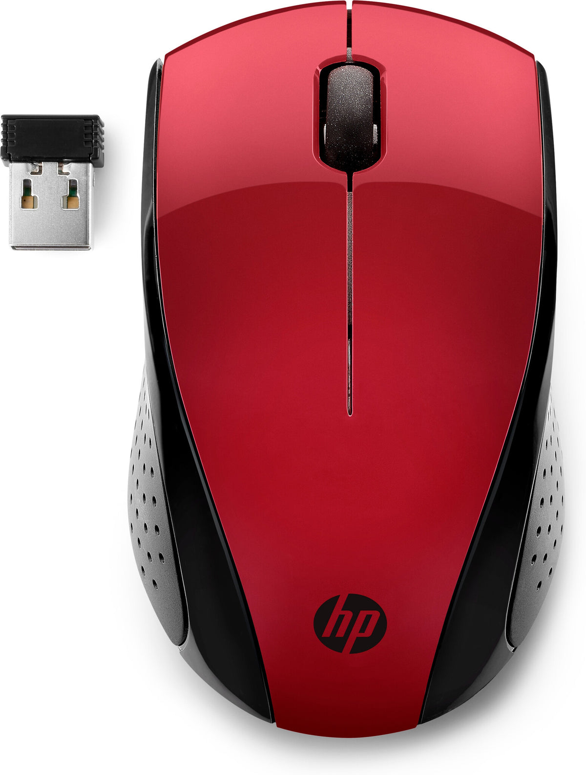 HP Wireless Mouse 220 (Sunset Red), optical, 3 buttons