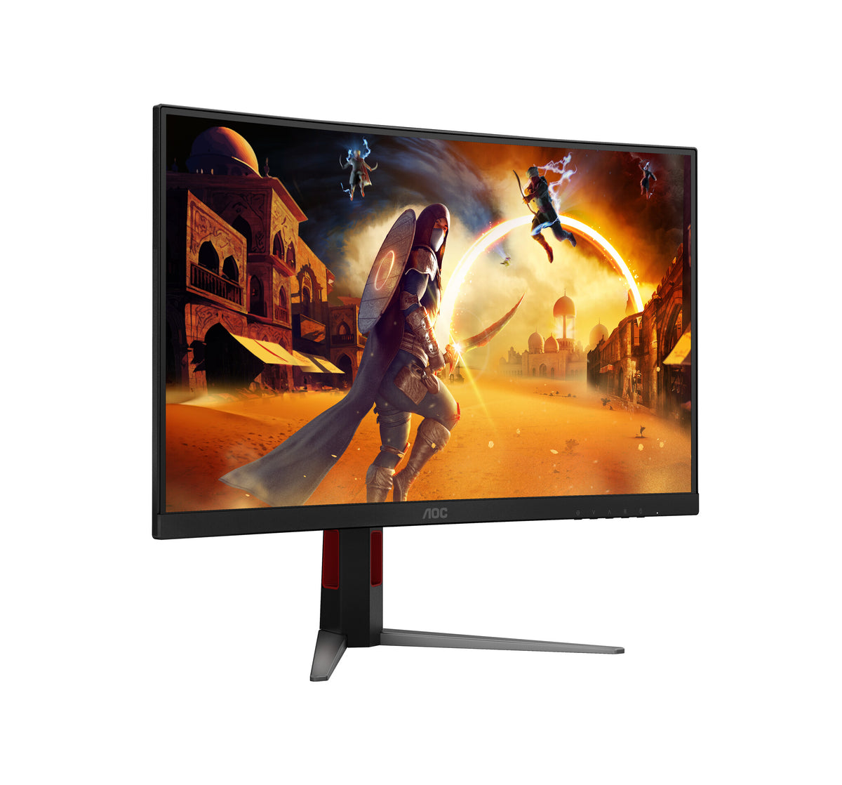 AOC G4 Gaming computer monitor 68.6 cm (27") 2560 x 1440 pixels Quad HD LED Black, Red