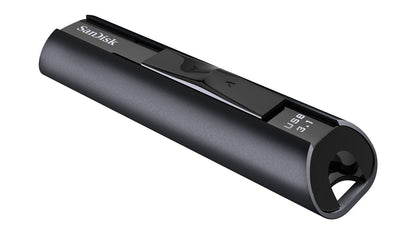 SanDisk Extreme Pro USB flash drive 128 GB USB Type-A 3.2 Gen 1 (3.1 Gen 1) Black