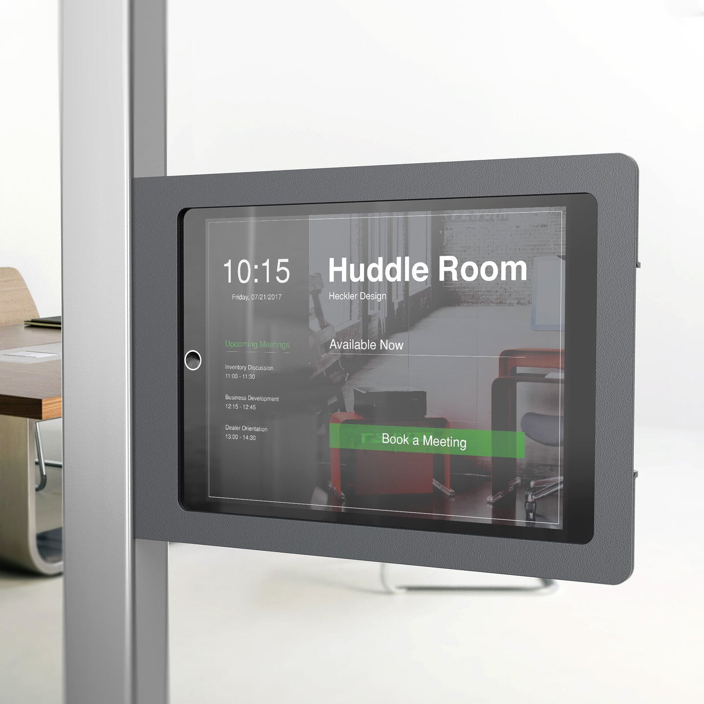 Heckler Design Side Mount tablet security enclosure Black 25.9 cm (10.2")