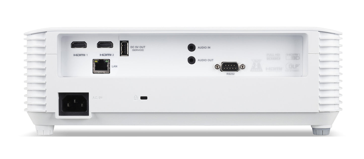 Acer P5550 DLP Projector – 5200 ANSI Lumens, Full HD, 1.3x Zoom, 18,000:1 Contrast, HDMI
