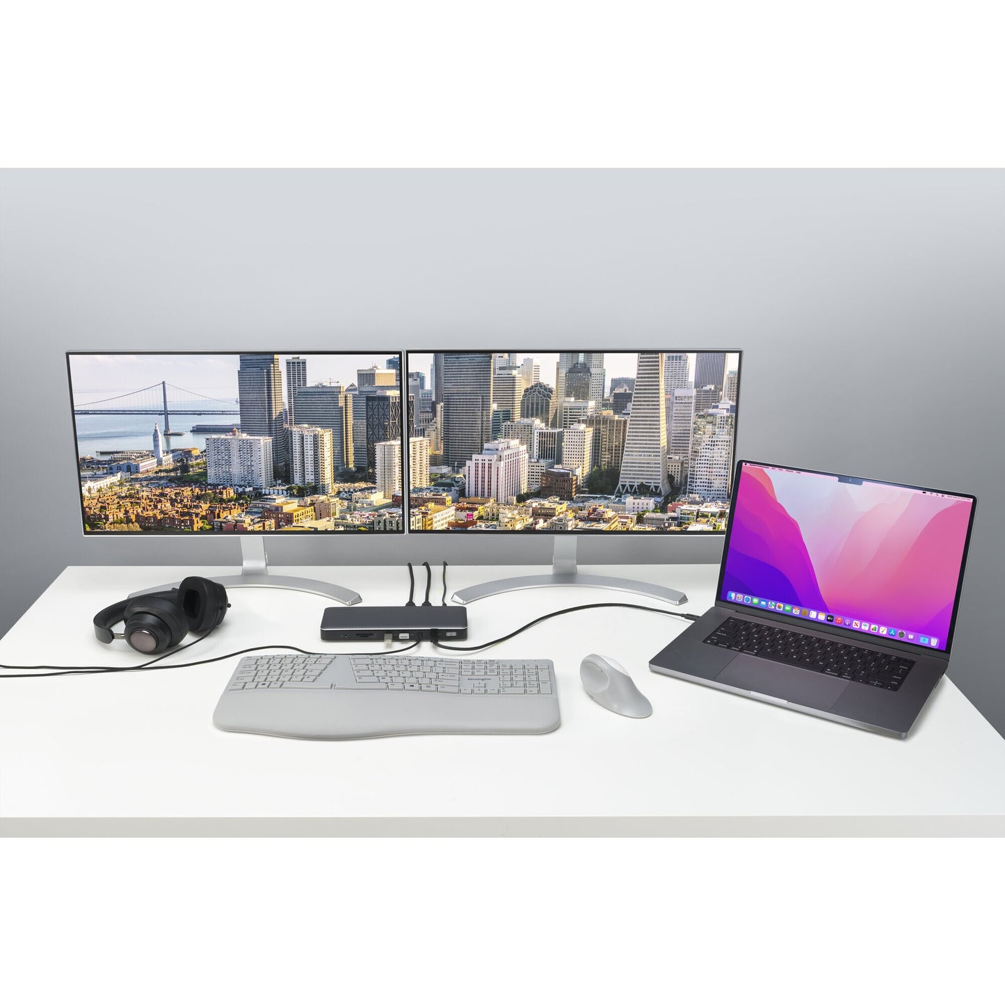 Kensington SD5760T Thunderbolt 4 Dual 4K Docking Station with 96W Power Delivery