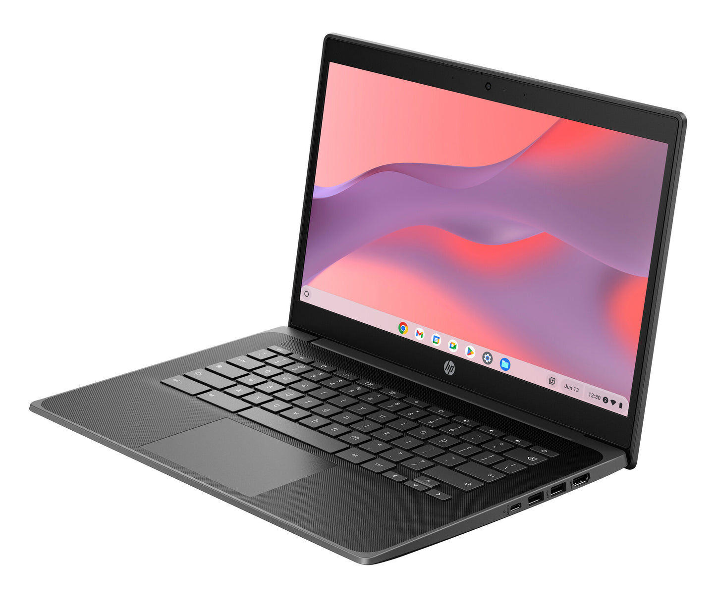 HP Fortis G11 Intel® N N100 Chromebook 35.6 cm (14") Full HD 4 GB LPDDR5-SDRAM 32 GB eMMC Wi-Fi 6E (802.11ax) ChromeOS Black