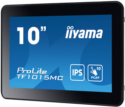 iiyama TF1015MC-B3 computer monitor 25.6 cm (10.1") 1280 x 800 pixels HD LED Touchscreen Black