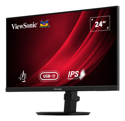 Viewsonic VG Series VG2409-MHDU-2 computer monitor 60.5 cm (23.8") 1920 x 1080 pixels Full HD LED Black