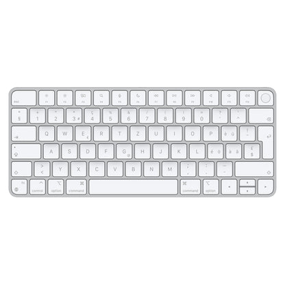 Apple Magic keyboard Universal USB + Bluetooth Swiss Aluminium, White