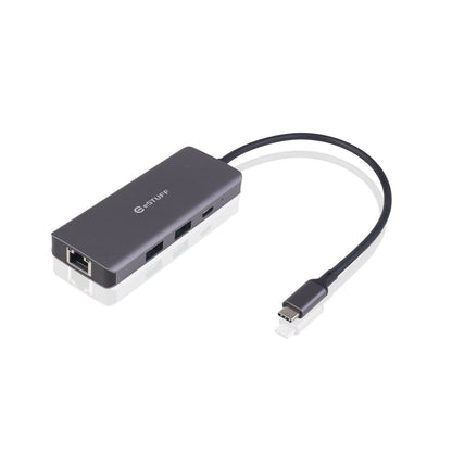 eSTUFF ES623013 laptop dock/port replicator Grey