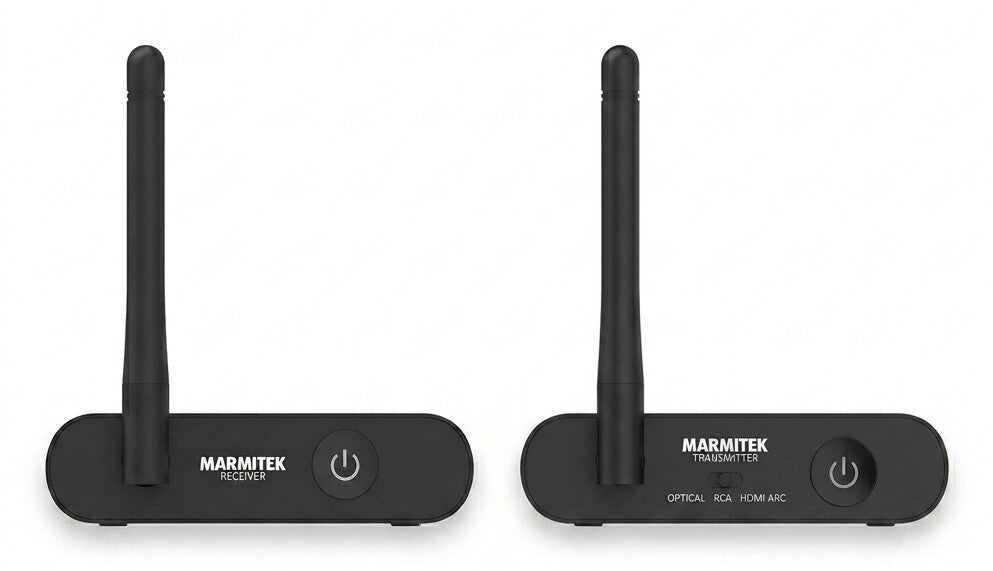 Marmitek Audio Anywhere 730 AV transmitter & receiver Black