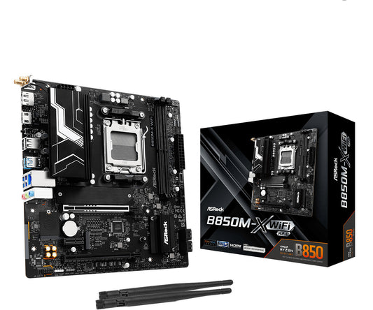 Asrock B850M-X WiFi R2.0 AMD B850 Socket AM5 micro ATX