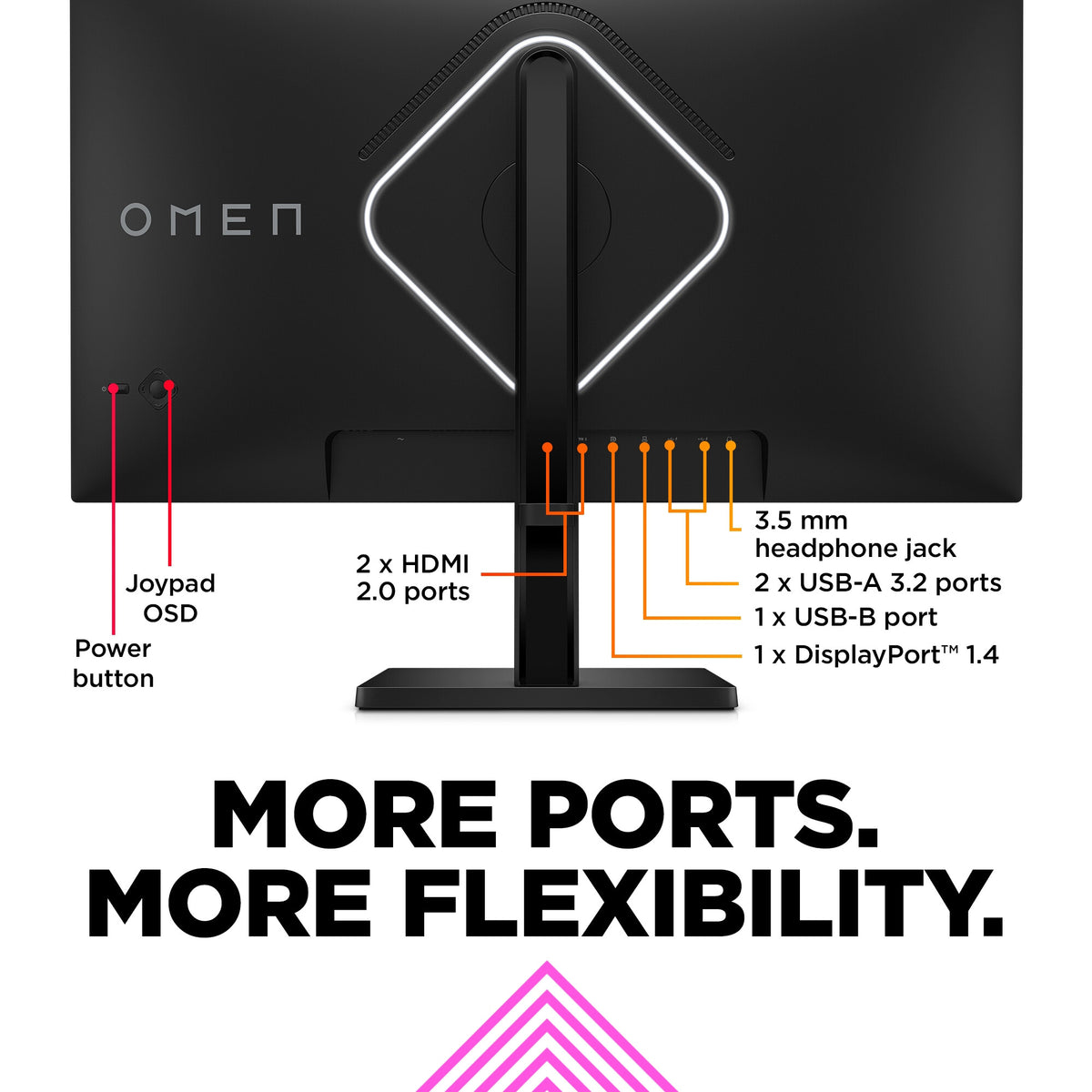 OMEN by HP 27 inch QHD 240Hz Gaming Monitor - OMEN 27qs