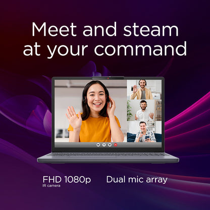 Lenovo IdeaPad Slim 3 15IRU10 Intel Core 3 100U Laptop 38.9 cm (15.3") WUXGA 8 GB DDR5-SDRAM 256 GB SSD Wi-Fi 7 (802.11be) Windows 11 Home English Grey