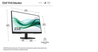 HP Series 3 Pro 23.8 inch FHD Monitor - 324pv