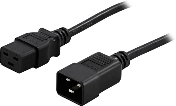 PowerWalker 91010028 power cable Black 1.8 m C19 coupler C20 coupler