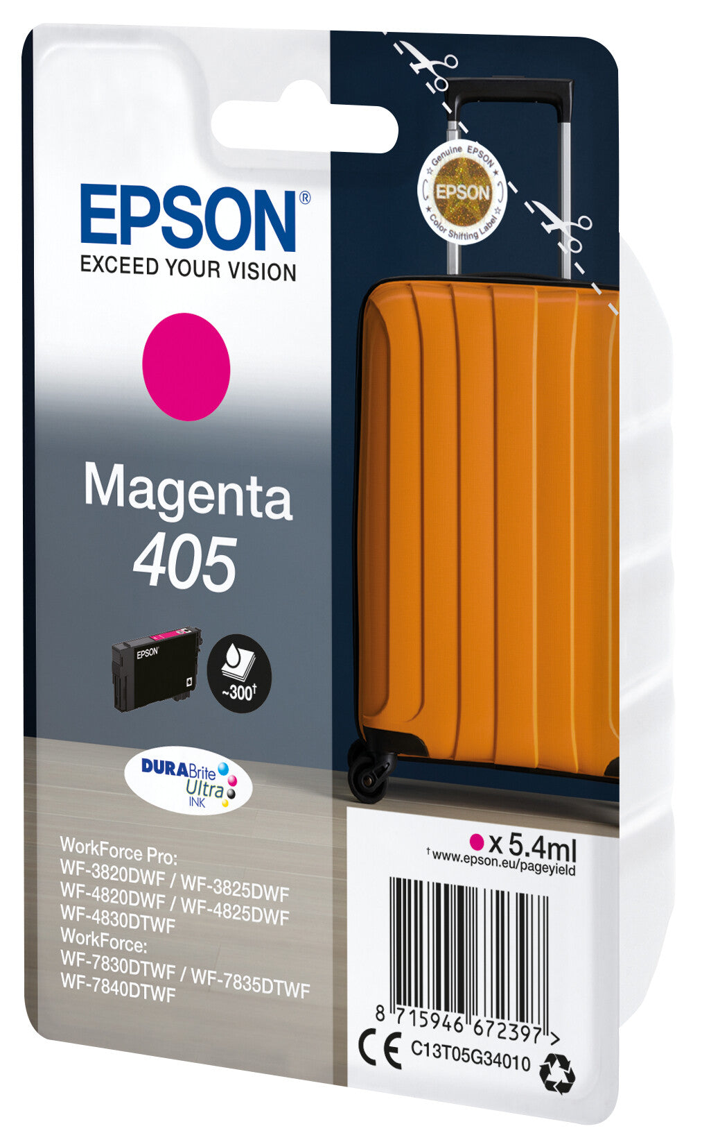 Epson 405 ink cartridge 1 pc(s) Original Standard Yield Magenta