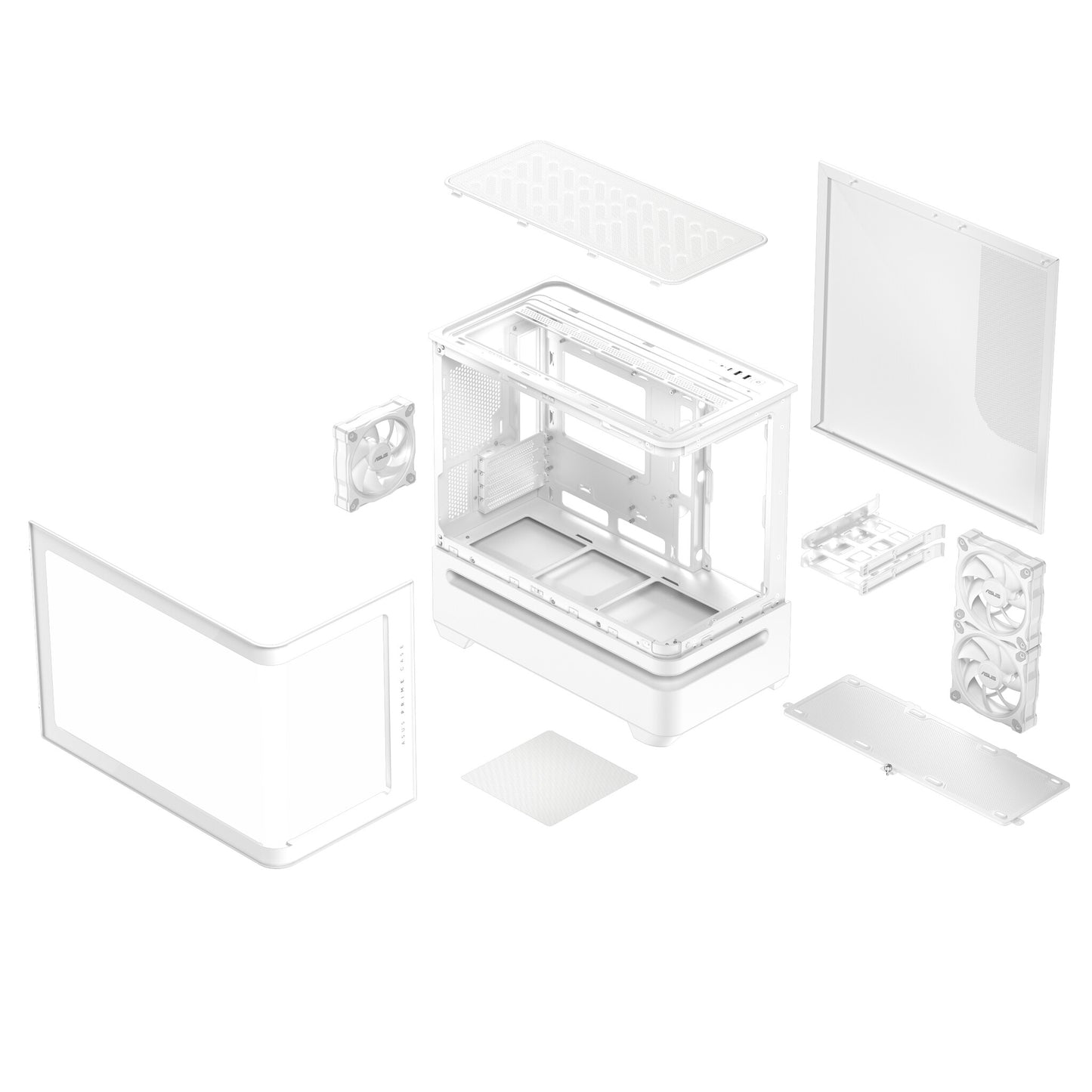 ASUS PRIME AP202 ARGB Mini Tower White
