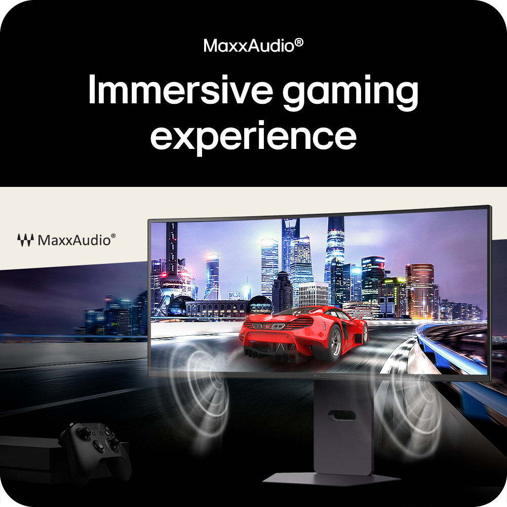 LG UltraGear™ G6 34G600A-B - 34-inch 160Hz WQHD Curved Gaming Monitor | 34-inch WQHD display / AMD FreeSync™ Premium