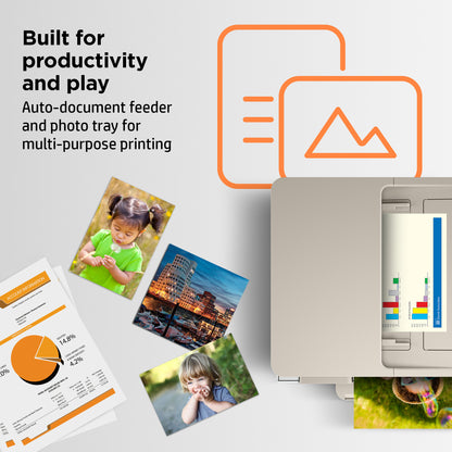 HP ENVY Inspire 7920e Wireless All-in-One Color Printer, Instant Ink; Copier, Scanner