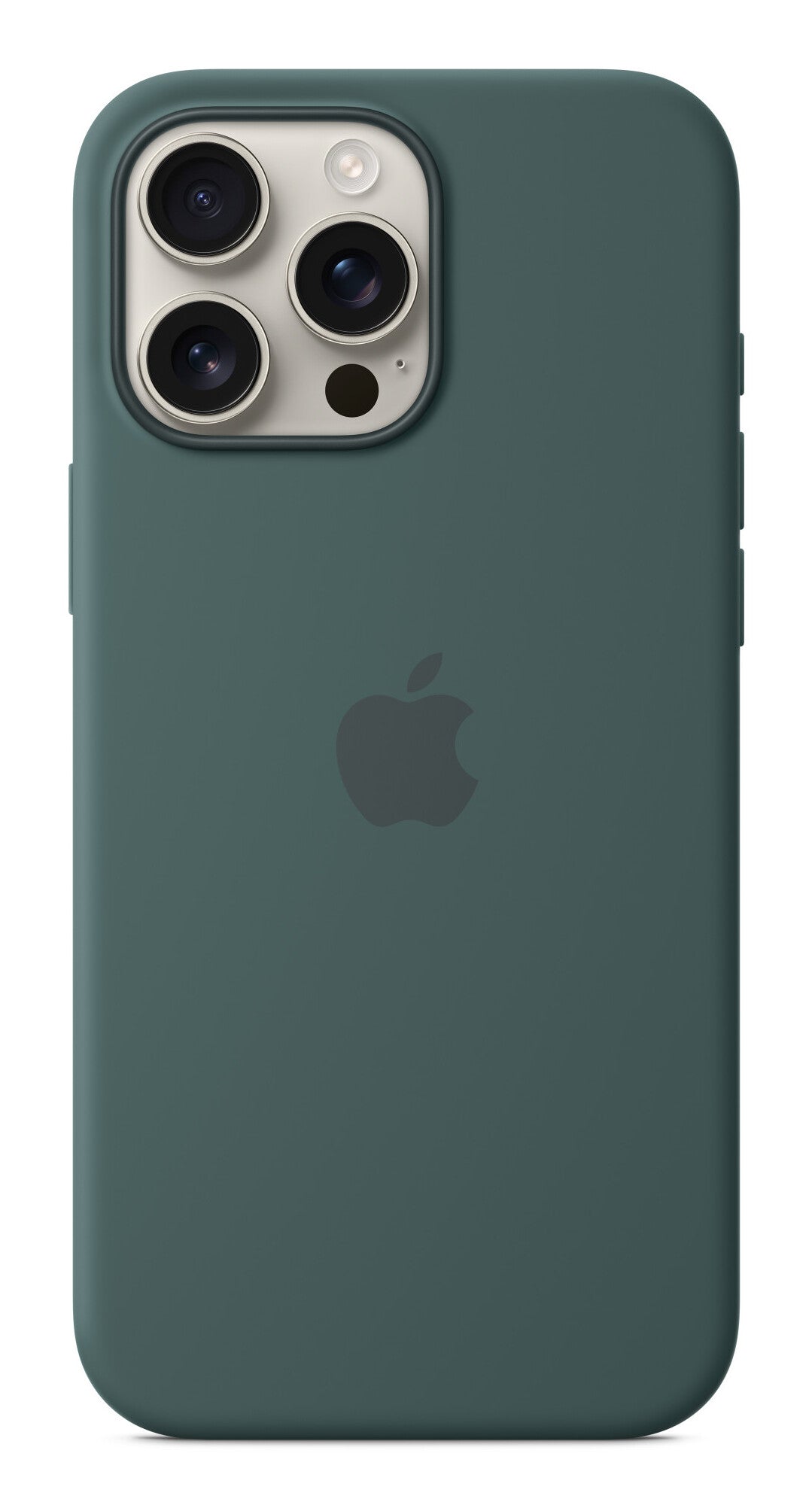 Apple iPhone 16 Pro Max Silicone Case with MagSafe - Lake Green