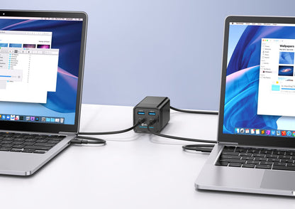 eSTUFF ES635200 mobile device charger Laptop, Smartphone, Tablet, Universal Black AC Indoor