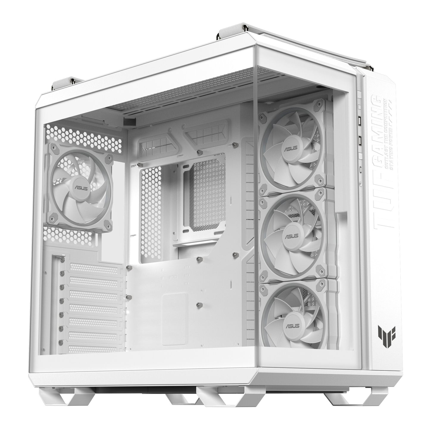 ASUS TUF GAMING GT502 Horizon TG ARGB White Midi Tower
