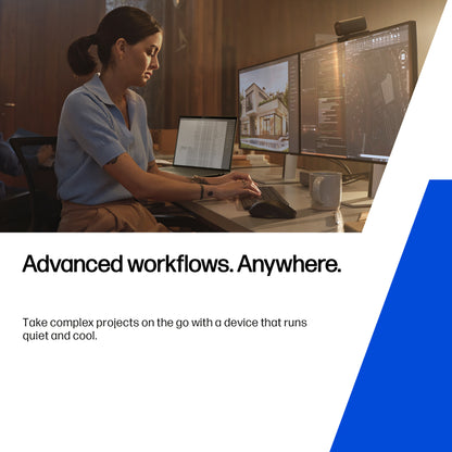 HP Zbook X G1i Data Science Intel Core Ultra 7 265HX Mobile workstation 40.6 cm (16") WUXGA 32 GB DDR5-SDRAM 1 TB SSD NVIDIA RTX PRO 2000 Blackwell Wi-Fi 7 (802.11be) Windows 11 Pro AI Workstation, AI PC Silver