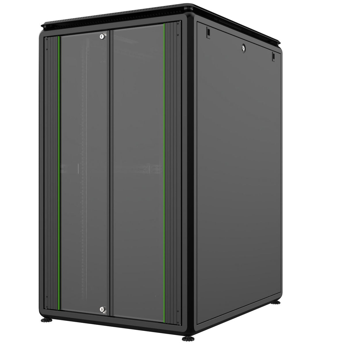 Lanview RDL26U81BL rack cabinet 26U Freestanding rack Black