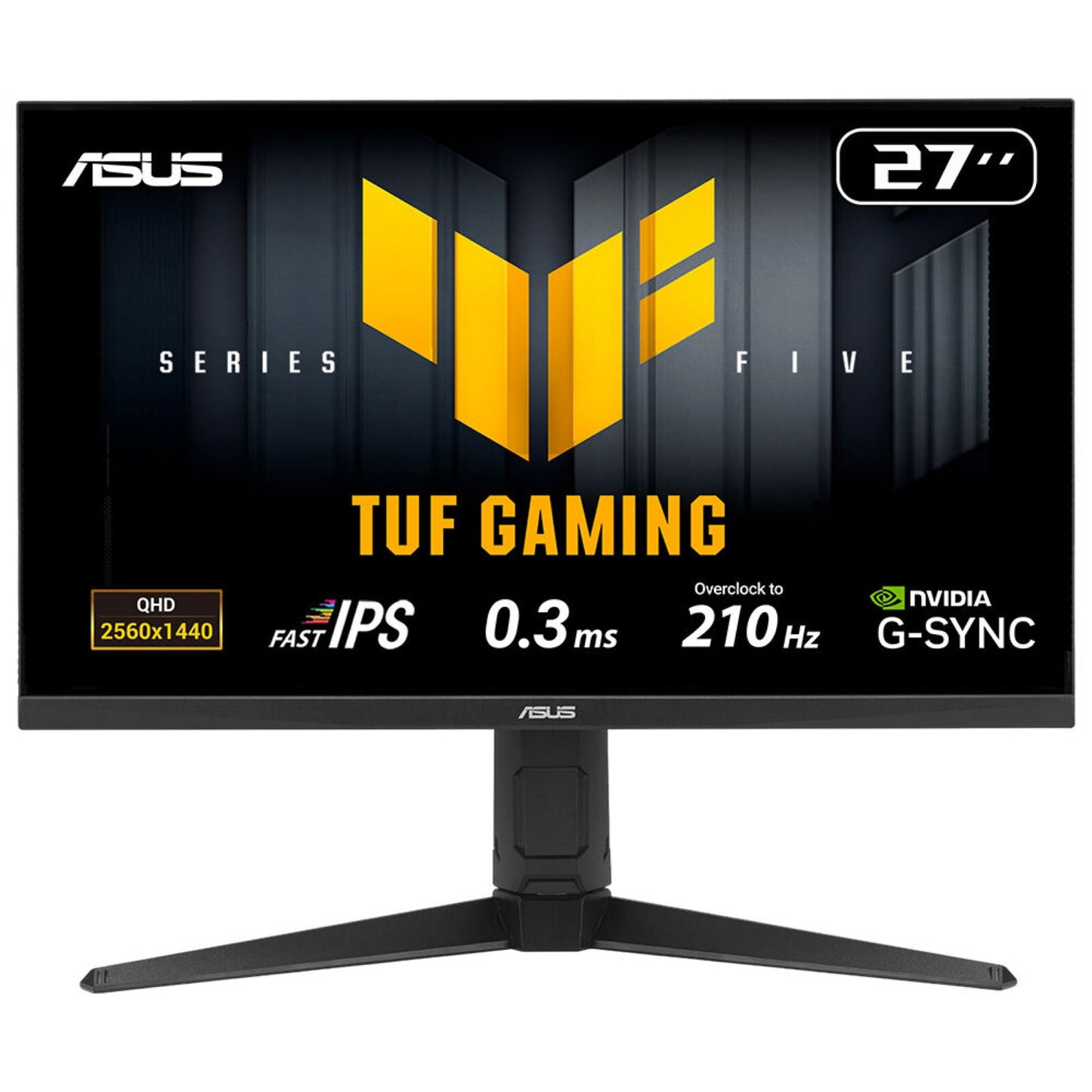 ASUS TUF Gaming VG27AQL5A computer monitor 68.6 cm (27") 2560 x 1440 pixels Wide Quad HD LCD Black