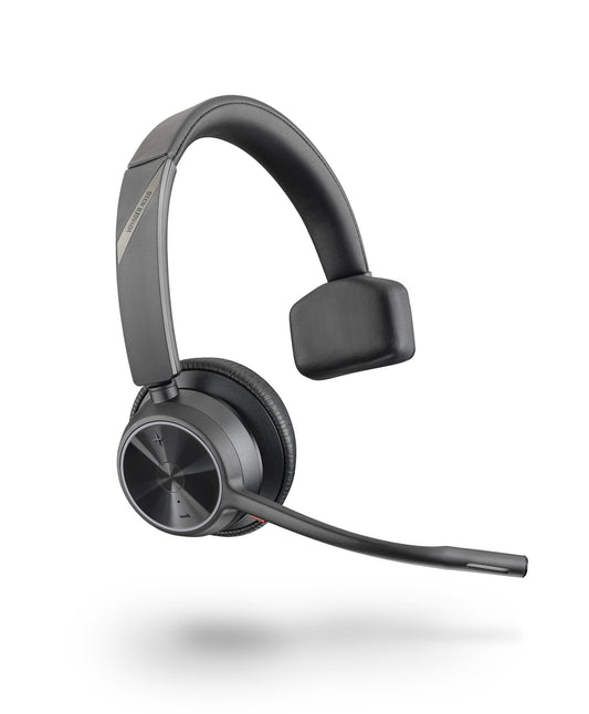 POLY Voyager 4310 UC Headset Wireless Head-band Office/Call center USB-C Bluetooth, Boom microphone, black