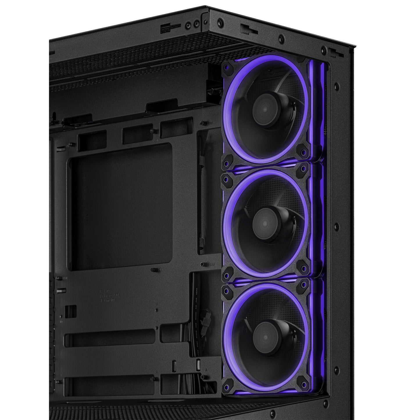 ASUS A31 Plus TG ARGB BLACK Midi Tower