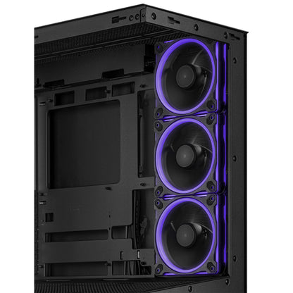 ASUS A31 Plus TG ARGB BLACK Midi Tower