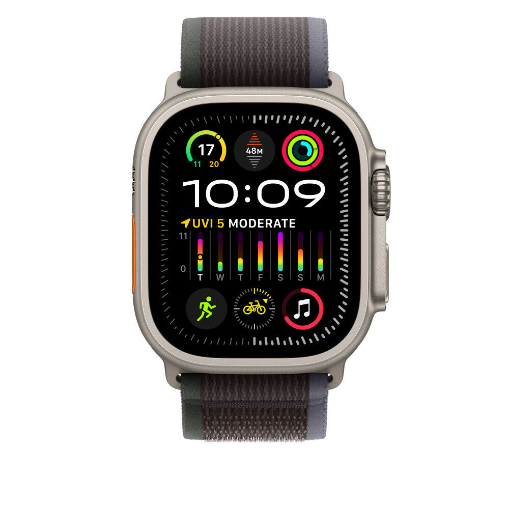 Apple 49mm Blue/Black Trail Loop - S/M