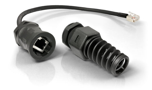 QuWireless QRJ45 networking cable Black 0.16 m