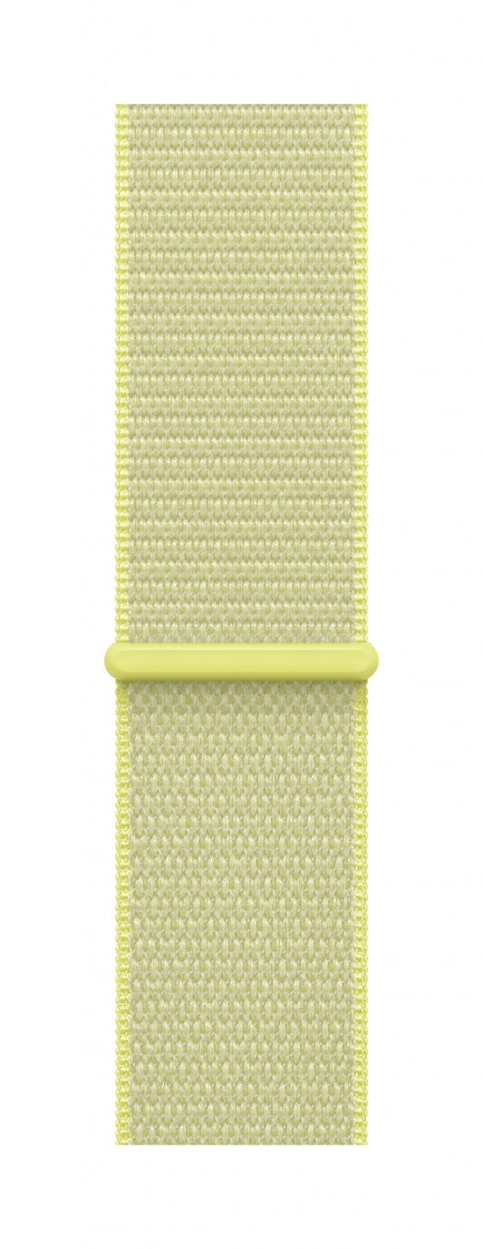 Apple MFF94ZM/A Smart Wearable Accessories Band Yellow Nylon, Recycled polyester, Spandex