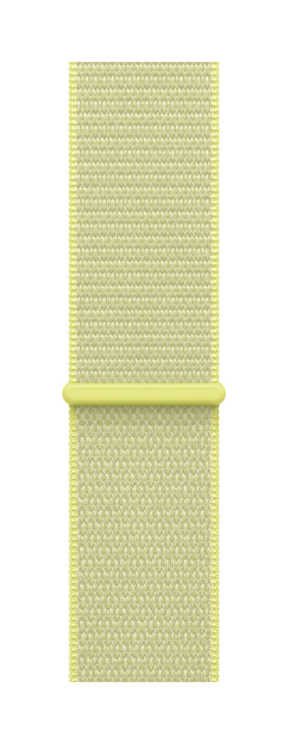 Apple MFFF4ZM/A Smart Wearable Accessories Band Yellow Nylon, Recycled polyester, Spandex