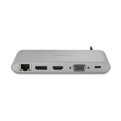 Kensington UH1440P USB-C 5Gbps Dual Video Driverless Mobile Dock – 85W Pass-Through Power – DP/HDMI/VGA