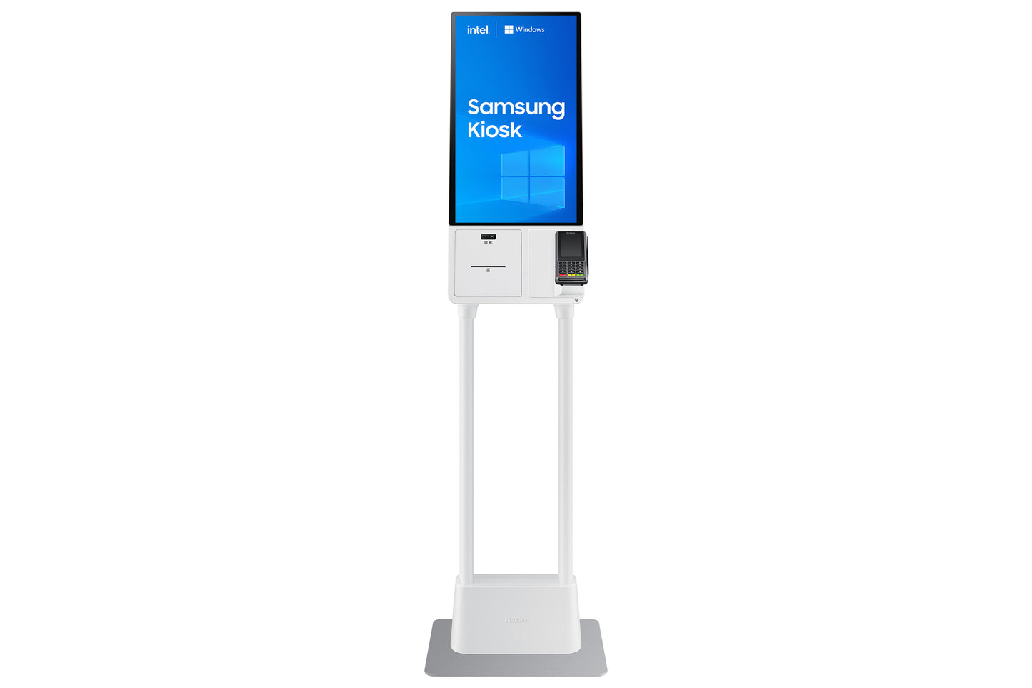 Samsung KM24C-3 Kiosk design 61 cm (24") LED 250 cd/m² Full HD White Touchscreen Built-in processor Windows 10 IoT Enterprise 16/7