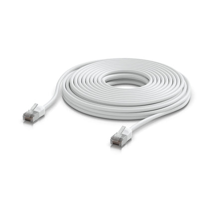 Ubiquiti UACC-Cable-Patch-Outdoor-C6A-12M-W networking cable White Cat6a