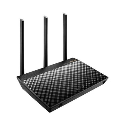 ASUS RT-AC1900U wireless router Gigabit Ethernet Dual-band (2.4 GHz / 5 GHz) Black
