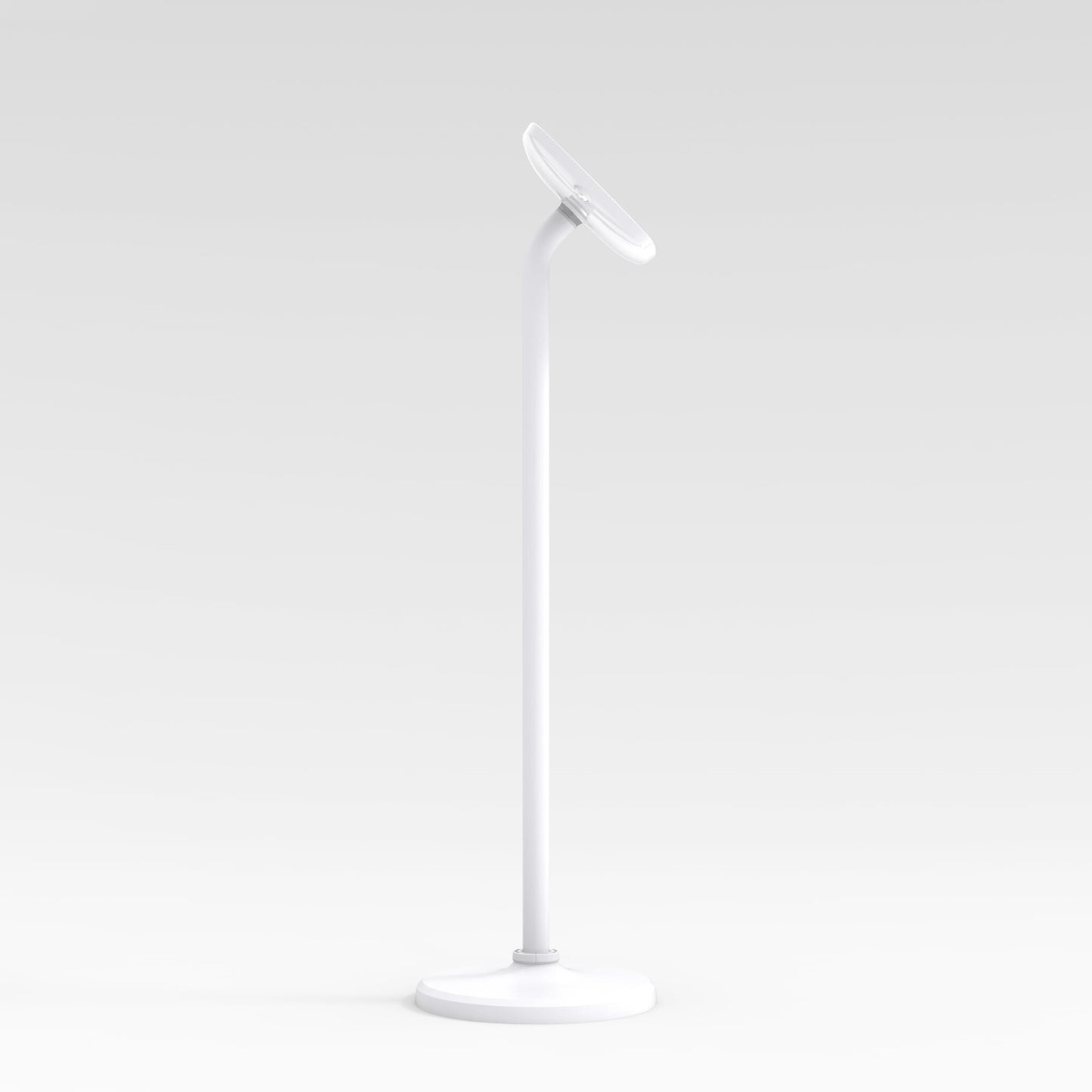 Bouncepad Floorstanding | Apple iPad Pro 2nd Gen 10.5 (2017) / iPad Air 3rd Gen (2019) | White | Covered Front Camera and Home Button |