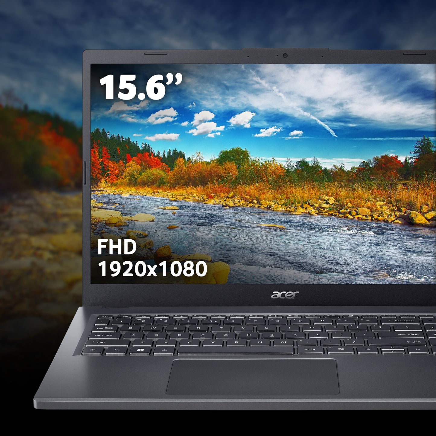Acer Aspire 15 15 A15-51M - 15.6" Full HD, Intel Core i7-13620H, 16GB, 512GB SSD, Windows 11 Notebook